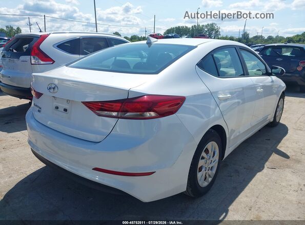 5NPD74LF5JH400029 2018 HYUNDAI ELANTRA White Tył prawy