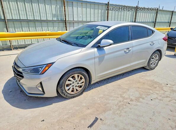 5NPD74LF5KH440919 2019 HYUNDAI ELANTRA Silver Tył lewy