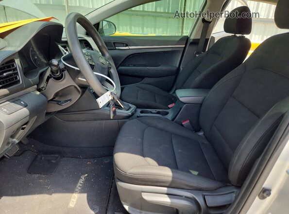 5NPD74LF5KH440919 2019 HYUNDAI ELANTRA Silver Widok zestawu wskaźników