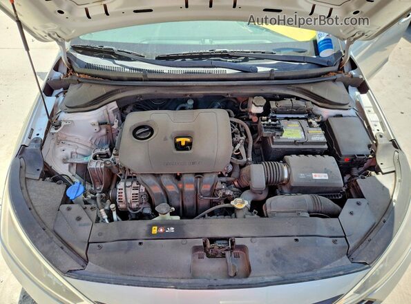 5NPD74LF5KH440919 2019 HYUNDAI ELANTRA Silver Widok naklejki z numerem VIN