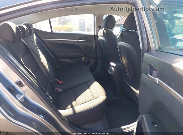 5NPD74LF5KH447403 2019 HYUNDAI ELANTRA Silver VIN sticker view