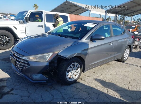 5NPD74LF5KH447403 2019 HYUNDAI ELANTRA Silver Front left