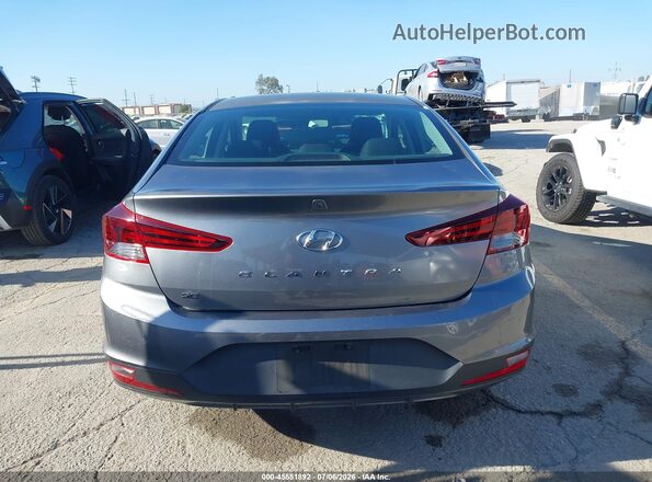 5NPD74LF5KH447403 2019 HYUNDAI ELANTRA Silver 