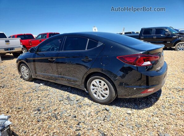 5NPD74LF5KH458207 2019 HYUNDAI ELANTRA Black Rear left