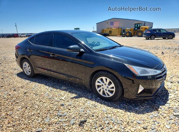 5NPD74LF5KH458207 2019 HYUNDAI ELANTRA Black Front right