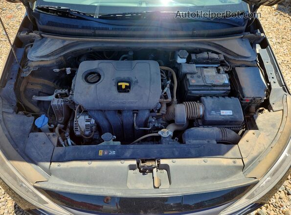 5NPD74LF5KH458207 2019 HYUNDAI ELANTRA Black Rear interior view