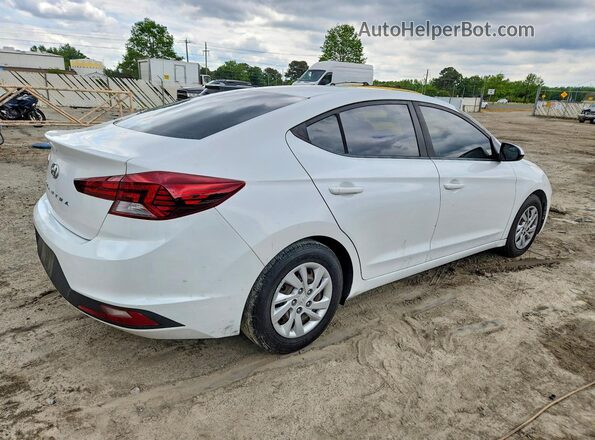 5NPD74LF5KH465559 2019 HYUNDAI ELANTRA White Հետևի աջ