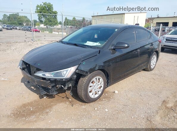 5NPD74LF5KH480904 2019 HYUNDAI ELANTRA Black Przód lewy