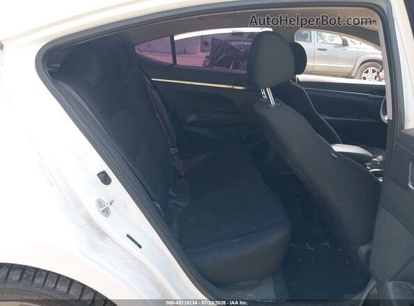 5NPD74LF5KH487982 2019 HYUNDAI ELANTRA White VIN կոդի պիտակի տեսք