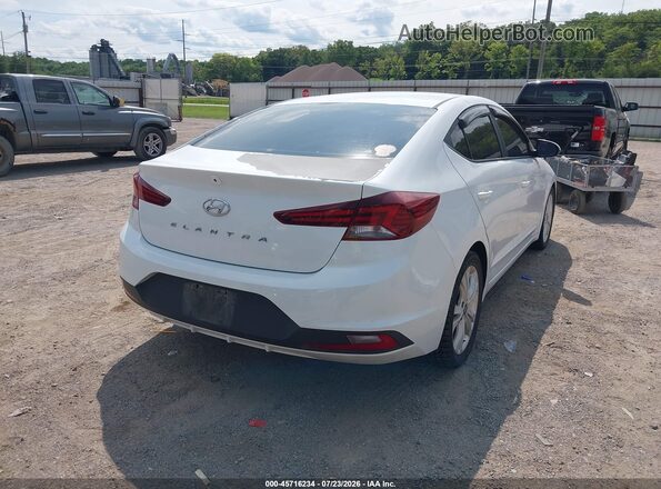 5NPD74LF5KH487982 2019 HYUNDAI ELANTRA White Հետևի աջ