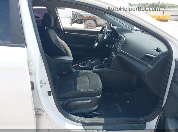 5NPD74LF5KH487982 2019 HYUNDAI ELANTRA White Սալոնի դիմացի տեսք