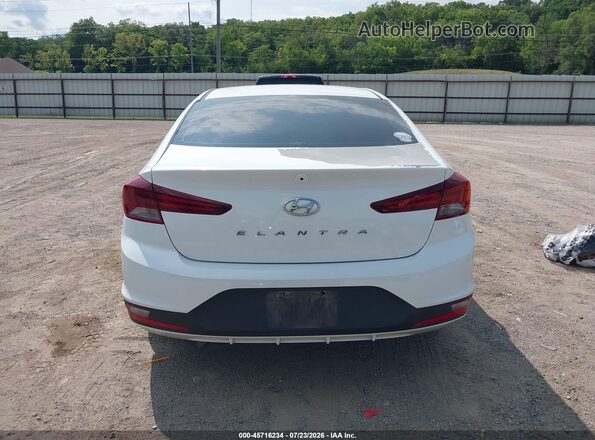 5NPD74LF5KH487982 2019 HYUNDAI ELANTRA White 