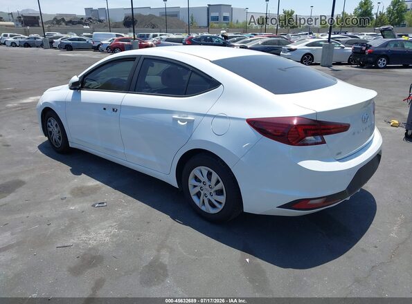 5NPD74LF5KH488484 2019 HYUNDAI ELANTRA White Rear left