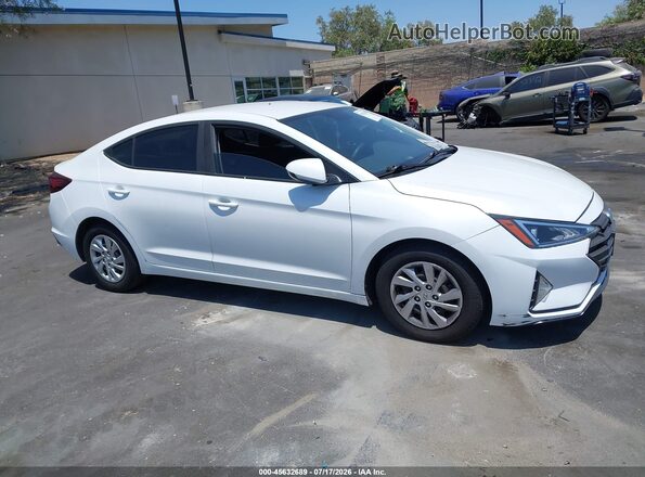 5NPD74LF5KH488484 2019 HYUNDAI ELANTRA White 360 interior view