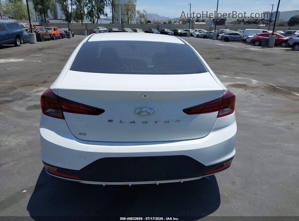 5NPD74LF5KH488484 2019 HYUNDAI ELANTRA White 
