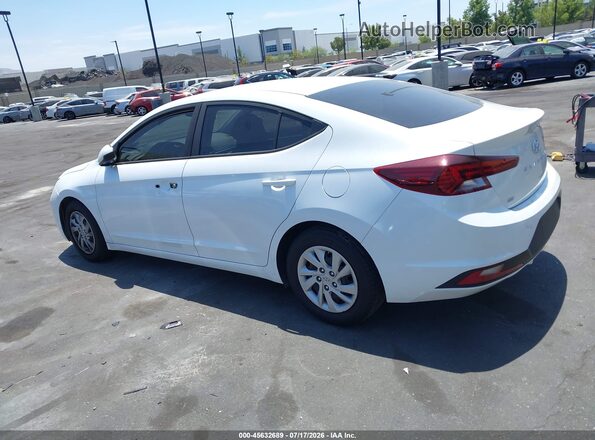 5NPD74LF5KH488484 2019 HYUNDAI ELANTRA White 