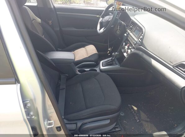 5NPD74LF5KH489540 2019 HYUNDAI ELANTRA Silver Vista interior delantera