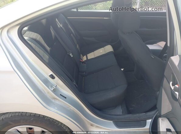 5NPD74LF5KH489540 2019 HYUNDAI ELANTRA Silver Vista de la etiqueta del VIN