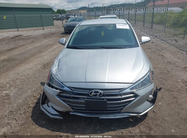 5NPD74LF5KH489540 2019 HYUNDAI ELANTRA Silver Vista interior trasera
