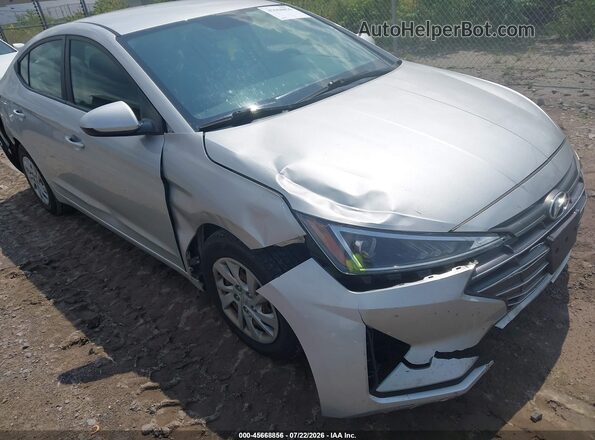 5NPD74LF5KH489540 2019 HYUNDAI ELANTRA Silver 