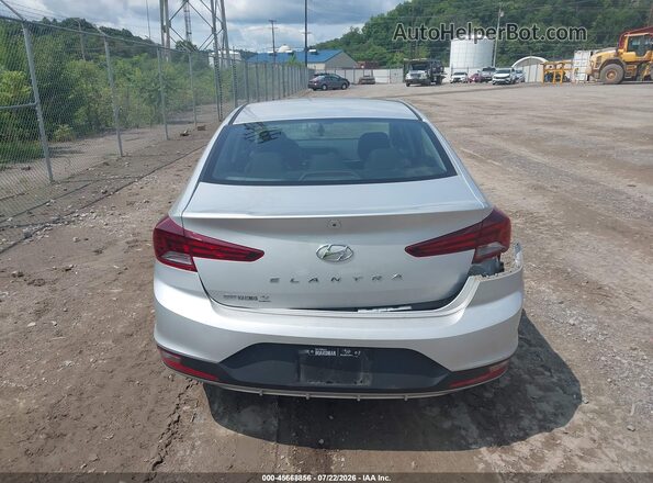 5NPD74LF5KH489540 2019 HYUNDAI ELANTRA Silver 