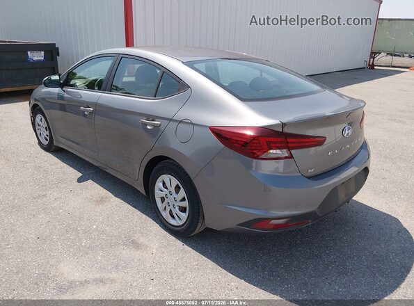 5NPD74LF5KH490610 2019 HYUNDAI ELANTRA Gray Tył lewy