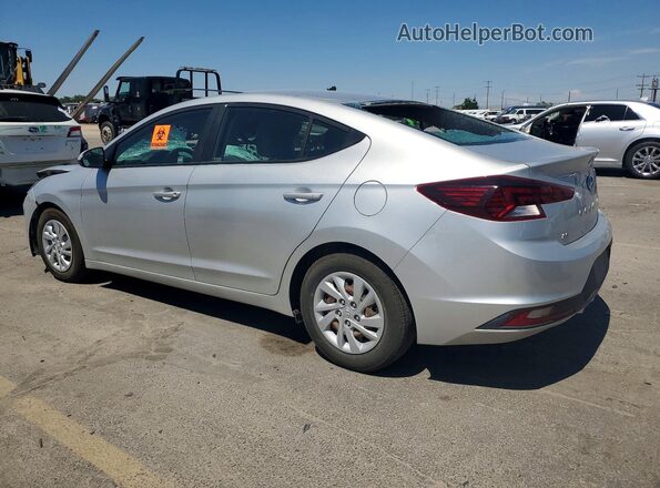 5NPD74LF5KH495922 2019 HYUNDAI ELANTRA Silver Հետևի ձախ