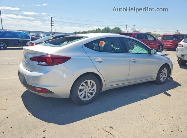 5NPD74LF5KH495922 2019 HYUNDAI ELANTRA Silver Հետևի աջ