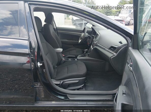 5NPD74LF5LH595262 2020 HYUNDAI ELANTRA Black Вид салону спереду