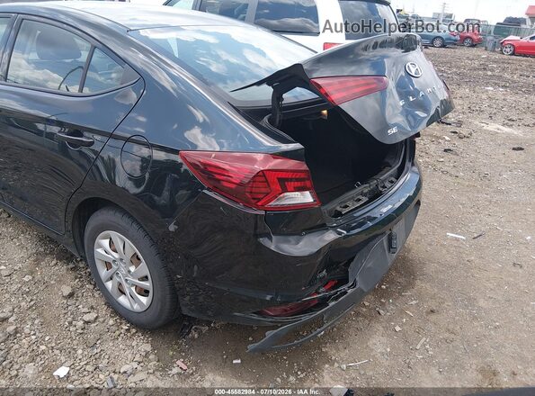 5NPD74LF5LH595262 2020 HYUNDAI ELANTRA Black Вид спереду