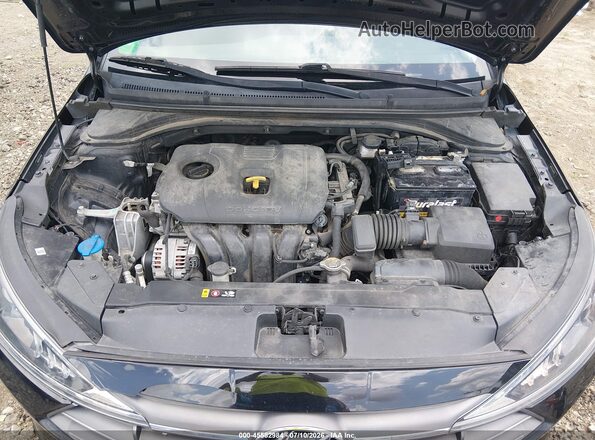 5NPD74LF5LH595262 2020 HYUNDAI ELANTRA Black Вид ззаду