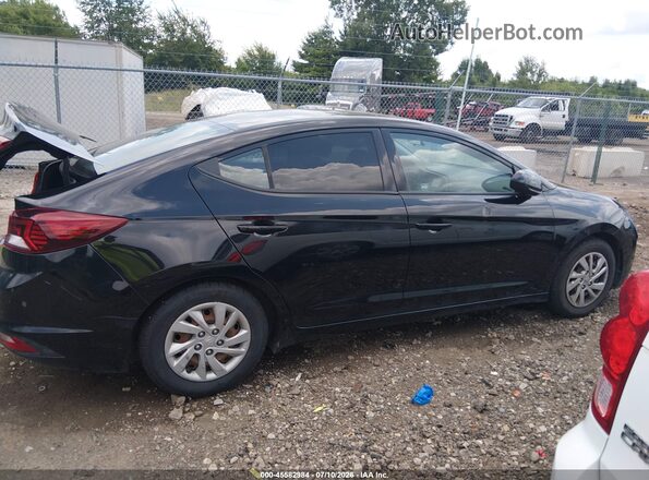 5NPD74LF5LH595262 2020 HYUNDAI ELANTRA Black Панорамний вид салону 360°