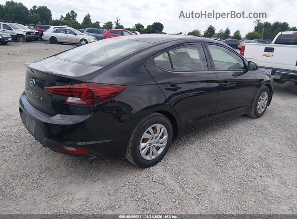 5NPD74LF5LH600492 2020 HYUNDAI ELANTRA Black Rear right