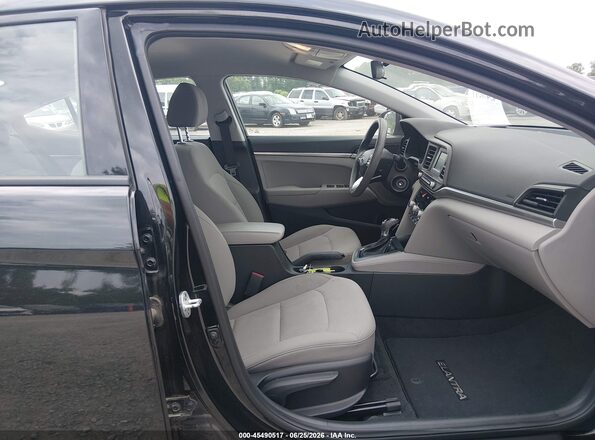 5NPD74LF5LH600492 2020 HYUNDAI ELANTRA Black Front interior view