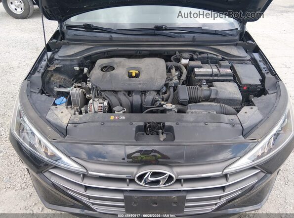 5NPD74LF5LH600492 2020 HYUNDAI ELANTRA Black Rear view