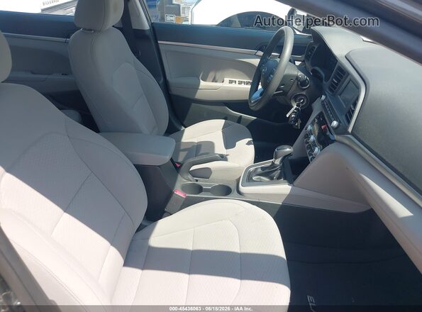 5NPD74LF5LH601173 2020 HYUNDAI ELANTRA Gray წინა სალონის ხედი