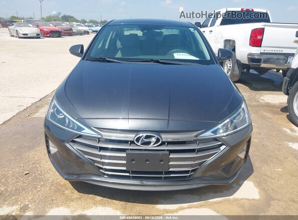 5NPD74LF5LH601173 2020 HYUNDAI ELANTRA Gray ხელსაწყოთა პანელის ხედი
