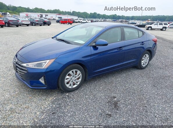 5NPD74LF5LH601299 2020 HYUNDAI ELANTRA Blue Przód lewy