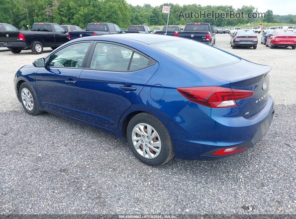 5NPD74LF5LH601299 2020 HYUNDAI ELANTRA Blue Tył lewy
