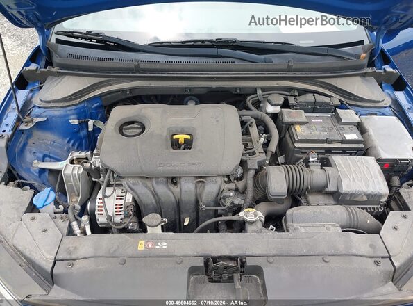 5NPD74LF5LH601299 2020 HYUNDAI ELANTRA Blue Widok z tyłu
