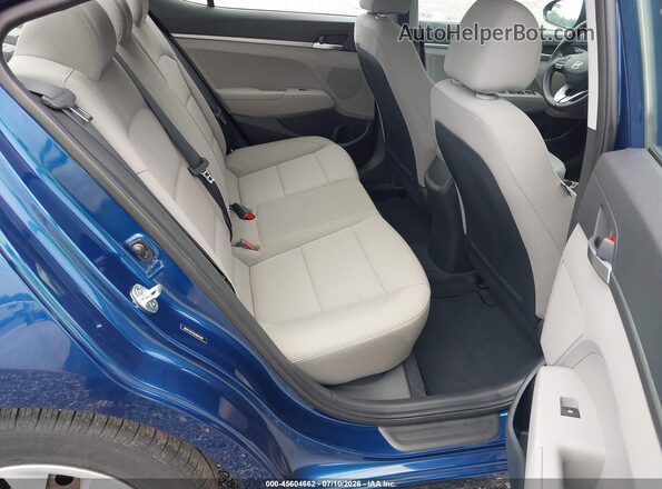 5NPD74LF5LH601299 2020 HYUNDAI ELANTRA Blue Widok naklejki z numerem VIN