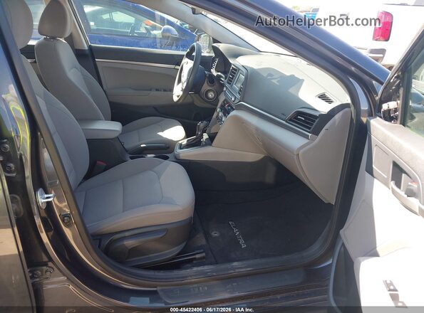 5NPD74LF5LH602145 2020 HYUNDAI ELANTRA Gray Vista interior delantera