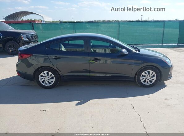 5NPD74LF5LH602145 2020 HYUNDAI ELANTRA Gray 