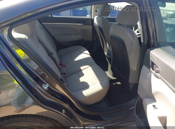 5NPD74LF5LH602145 2020 HYUNDAI ELANTRA Gray Vista de la etiqueta del VIN