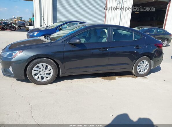 5NPD74LF5LH602145 2020 HYUNDAI ELANTRA Gray 
