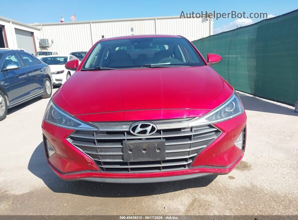 5NPD74LF5LH603702 2020 HYUNDAI ELANTRA Красный 