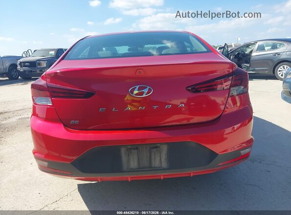 5NPD74LF5LH603702 2020 HYUNDAI ELANTRA Красный 