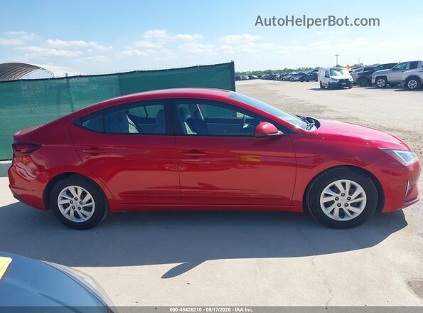 5NPD74LF5LH603702 2020 HYUNDAI ELANTRA Красный 