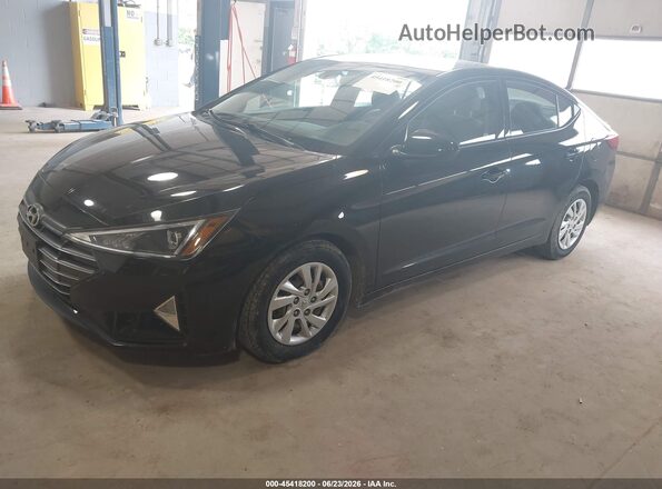 5NPD74LF5LH603795 2020 HYUNDAI ELANTRA Black წინა მარცხენა ხედი სამი მეოთხედიდან