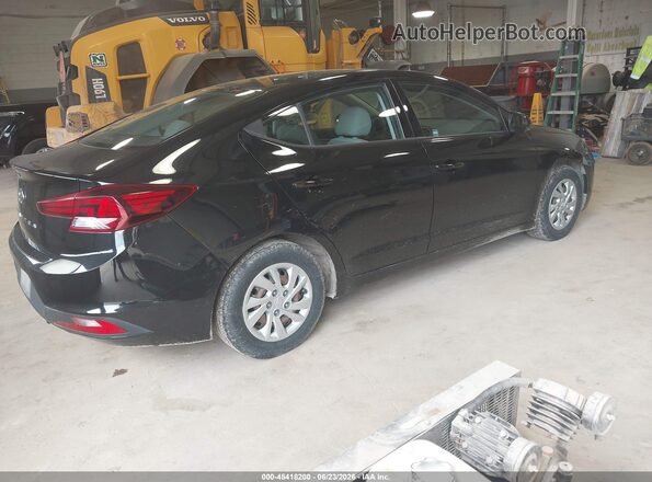 5NPD74LF5LH603795 2020 HYUNDAI ELANTRA Black უკანა მარჯვენა